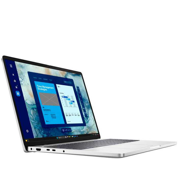 Dell Pro 16 (PC16250), 16" FHD+ (1920x1200), Intel Core Ultra 5 235U (12 TOPS NPU, 12C, 4.9GHz), 16GB (1x16GB) DDR5, M.2 512GB SSD, Intel Integrated, WiFi, BT, HDMI, THB4 (DP/PD), USB-C (DP/PD), 2xUSB