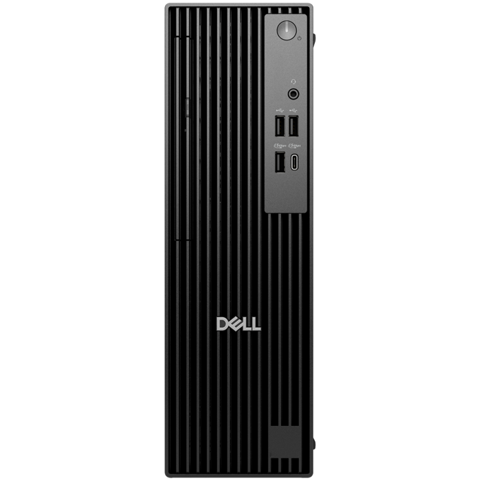 Dell Pro Slim QCS1255, 180W, AMD Ryzen 5 8600G (16 TOPS, 6 cores up to 5.0GHz), 16GB DDR5 4800MT/s, M.2 512GB SSD,AMD  Integrated Graphics, Wi-Fi+BT, SD CR, DP/HDMI/USB-C/USB-A/RJ-45, Speaker, Mouse/K