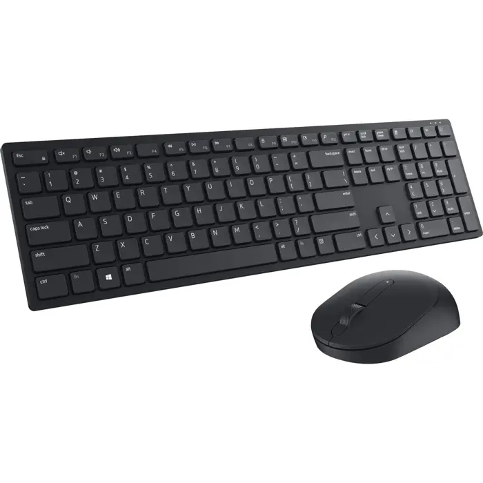 Dell Pro Wireless Keyboard and Mouse (KM5221W) (Black, DE Layout)