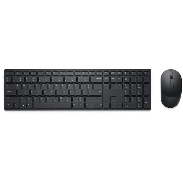 Dell Pro Wireless Keyboard and Mouse (KM5221W) (Black, DE Layout)
