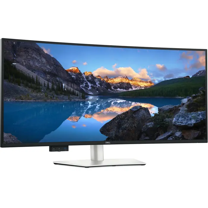 Dell U4025QW, LED monitor - 39.7 - black/silver, WUHD, IPS Black, Curved, Thunderbolt, USB-C, 120Hz panel