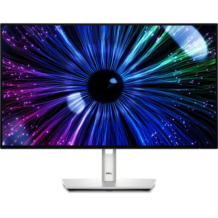Dell UltraSharp U2424HE, LED monitor - 23.8 - silver/black, FullHD, USB-C, IPS, RJ45, 120Hz panel