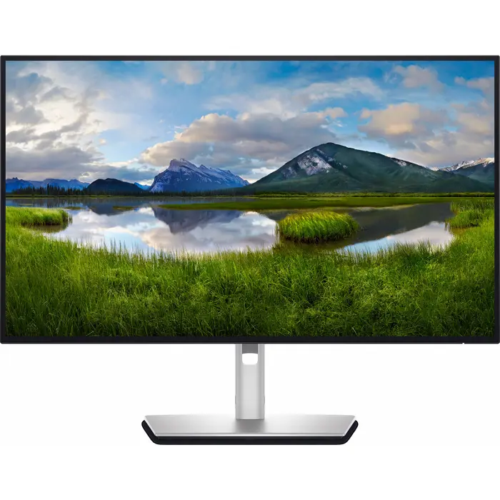 Dell UltraSharp U2725QE, LED monitor- 27 - silver/black, UltraHD/4K, IPS Black, USB hub, Thunderbolt 4, 120Hz panel