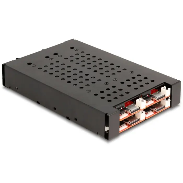 DeLOCK 3.5? Removable frame for 4 x M.2 NVMe SSD