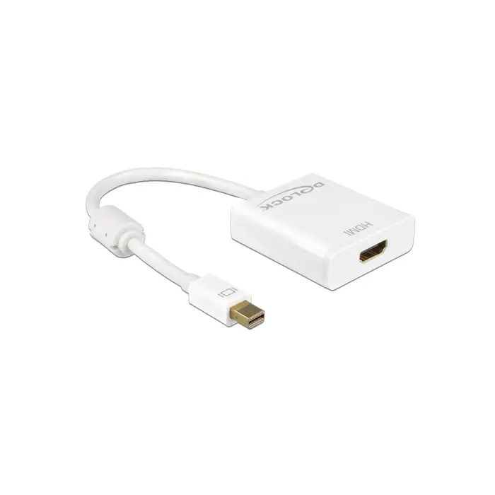 DeLOCK Adapter HDMI - Mini Displayport - 4K - 20cm - white