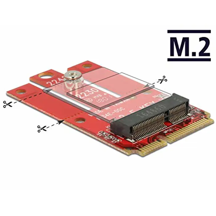DeLOCK Adapter Mini PCIe>M.2 E Slot