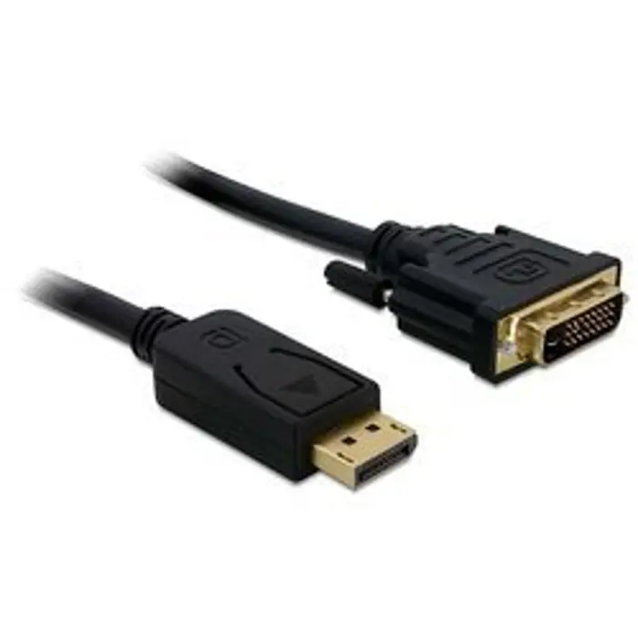 Delock DisplayPort-> DVI 24+1 black 1,0m