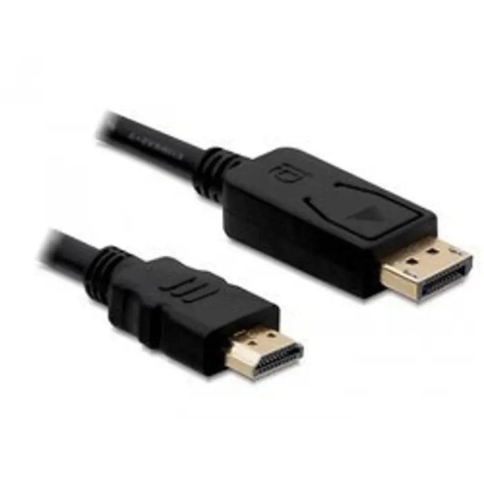 Delock DP plug -> HDMI plug bl 2m