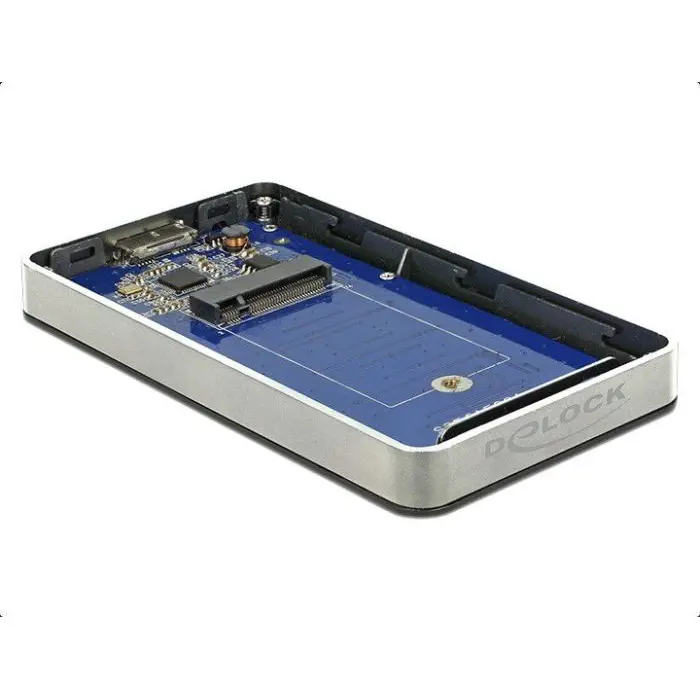DeLOCK External housing M.2/KeyB SSD->USB 3.0 B - Socket with encryption function
