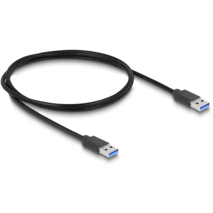 DeLOCK External USB 5 Gbps 4 Port Hub 3 x USB Type-A and 1 x USB Type-CTM with locking screw, USB Hub black