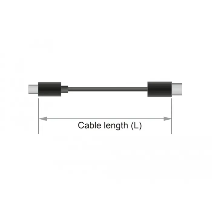 DeLOCK HDMI> DVI 24 + 1 bidirectional black 2m