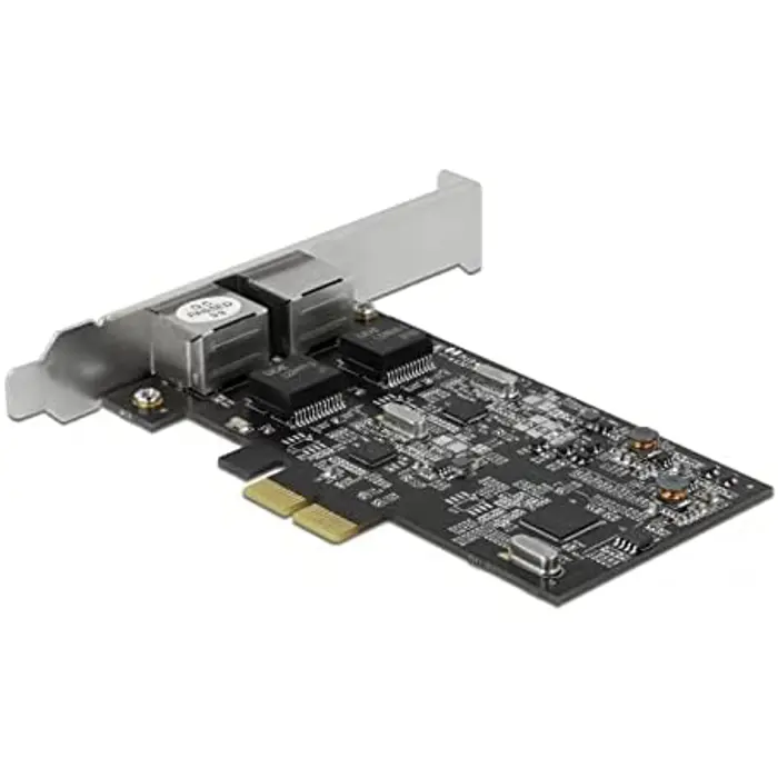 DeLOCK PCI Express x2 Card to 2 x RJ45 2.5 Gigabit LAN RTL8125 LAN Adapter
