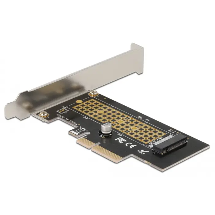 DeLOCK PCI Express x4 card for 1 x internal NVMe M.2 Key M 80 mm