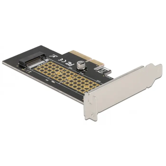 DeLOCK PCI Express x4 card for 1 x internal NVMe M.2 Key M 80 mm