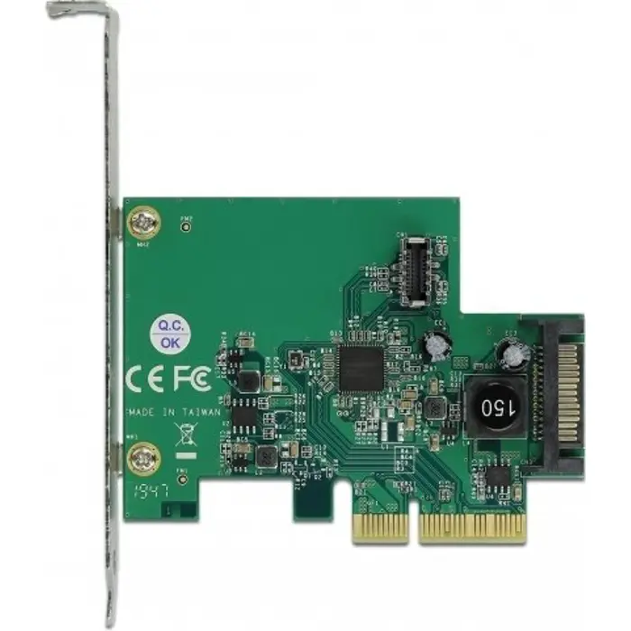 DeLOCK PCIe card> 1x internal USB 3.2 Gen 2 Key A 20 pin, interface card