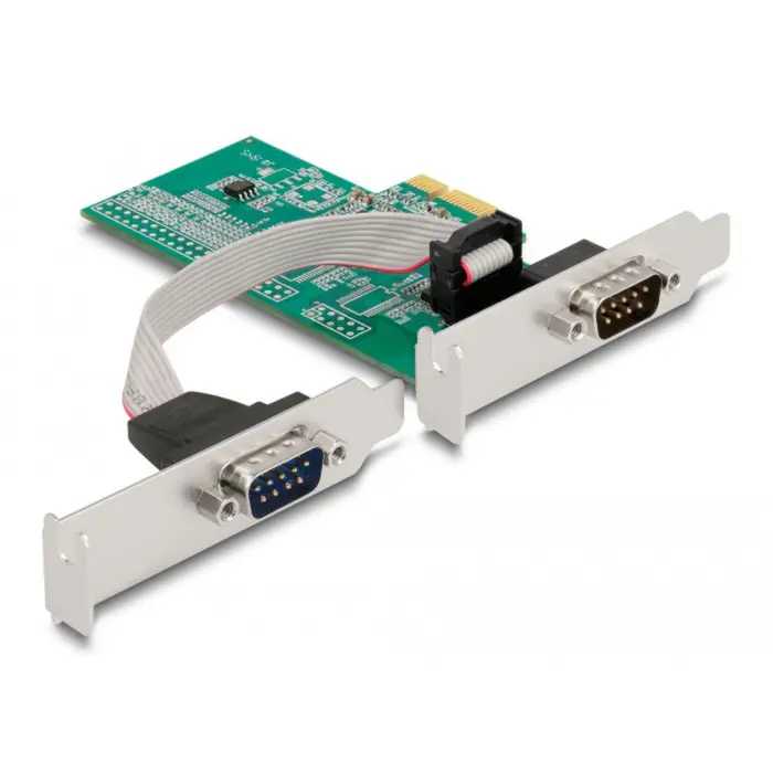 DeLOCK PCIe x1 card to 2x serial RS-232, interface card