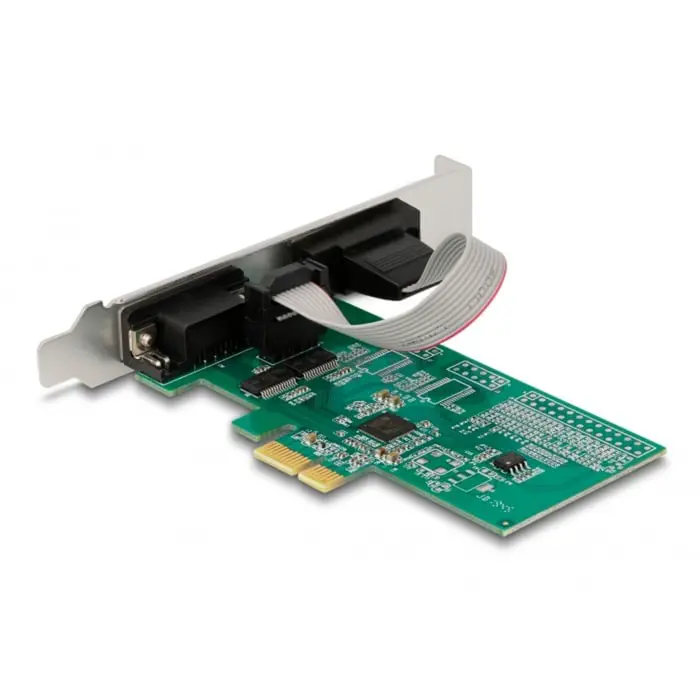 DeLOCK PCIe x1 card to 2x serial RS-232, interface card