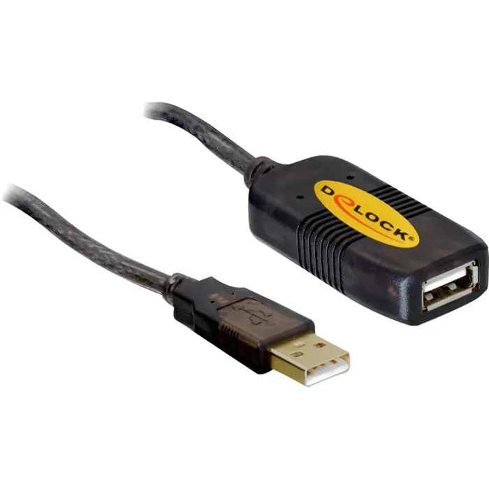 Delock Repeater USB 2.0 black 10,0 m