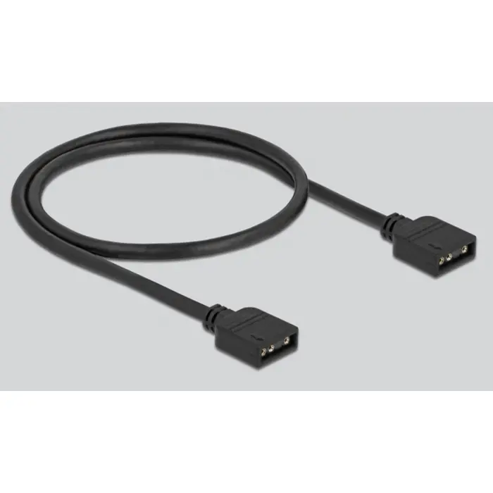 DeLOCK RGB Hub for ARGB LEDs with 10 ports (black)