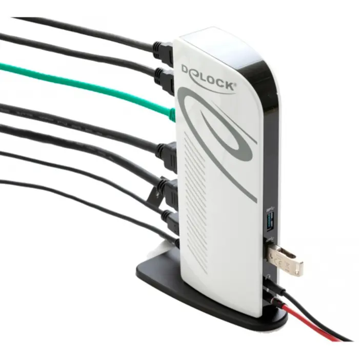 DeLOCK USB 3.2 DS HDMI / FHD / USB3.2 / LAN / Au
