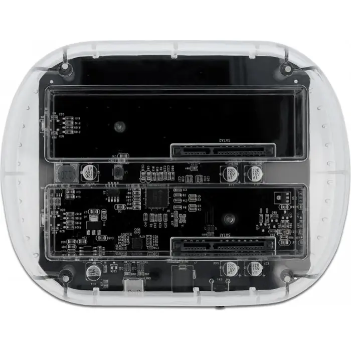 DeLOCK USB C DS> 2x SATA HDD / SSD