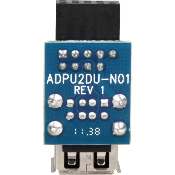 Delock USB Pinheader blue > 2x USB 2.0 blue