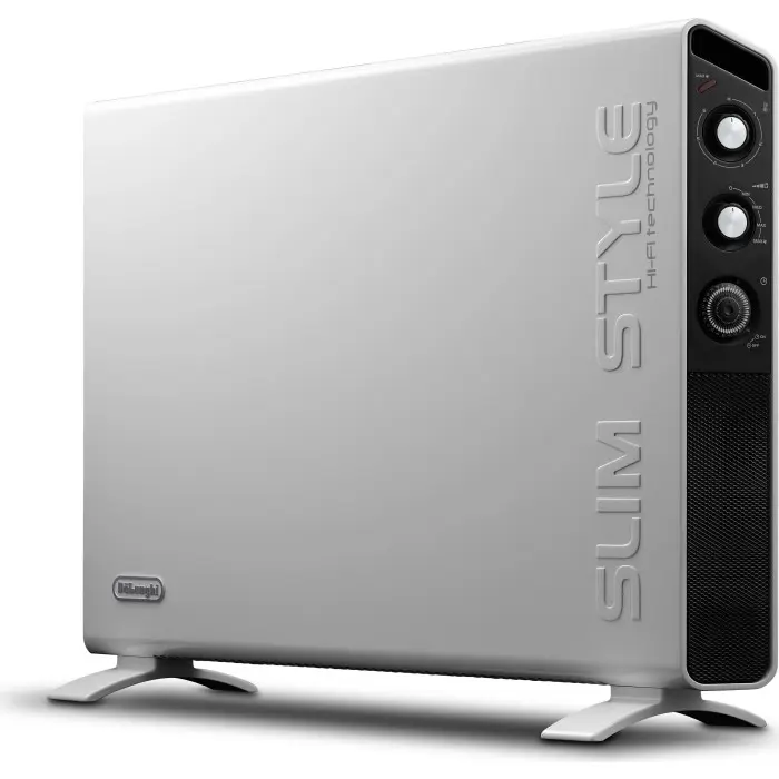 DeLonghi Slim Style HCX 3220, standing convector (white / black)