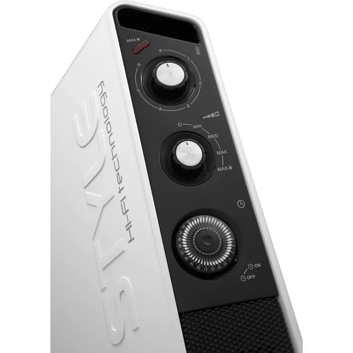 DeLonghi Slim Style HCX 3220, standing convector (white / black)