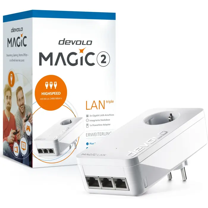 devolo Magic 2 LAN triple, Powerline