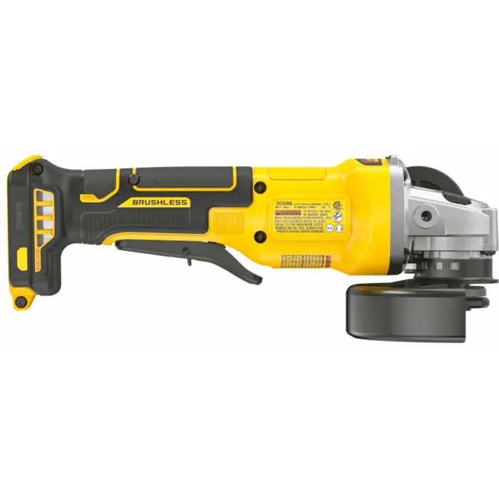 DEWALT cordless angle grinder DCG408NT, 18 Volt yellow/black, without battery and charger