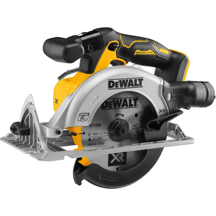 Dewalt cordless circular saw DCS565NT, 18 volts (yellow/black, without battery and charger, in T STAK-Box VI)