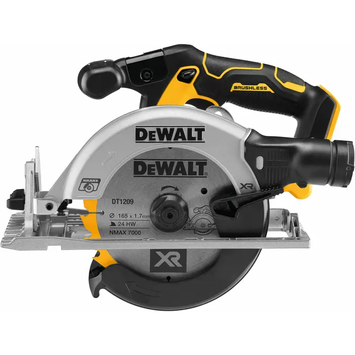 Dewalt cordless circular saw DCS565NT, 18 volts (yellow/black, without battery and charger, in T STAK-Box VI)