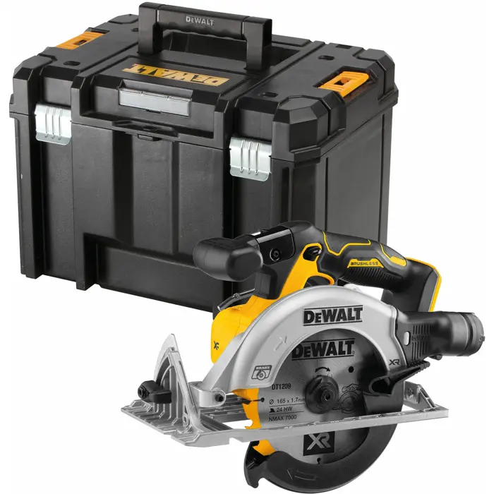 Dewalt cordless circular saw DCS565NT, 18 volts (yellow/black, without battery and charger, in T STAK-Box VI)