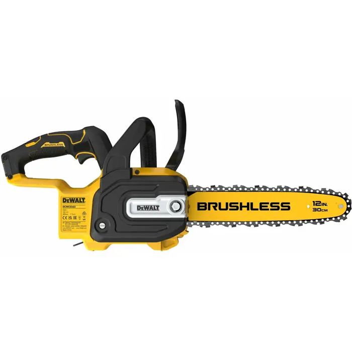 Dewalt cordless compact chainsaw DCMCS565N, 30cm, 18Volt (yellow/black, without battery and charger)