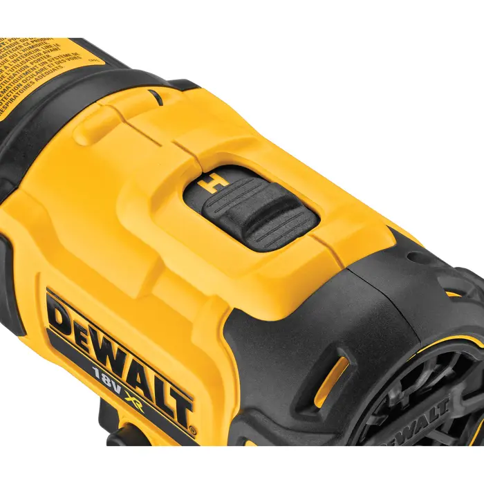 Dewalt cordless hot air blower DCE530N-XJ, 18 volts (yellow/black, without battery and charger)
