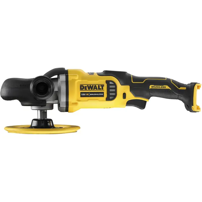 Dewalt cordless rotary polisher DCM849N-XJ, 18 volts (yellow/black, without battery and charger)
