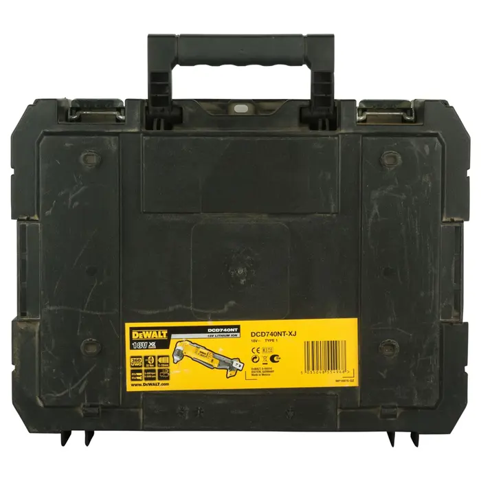 DeWALT DCD740NT-XJ - vinkelbor - ledni