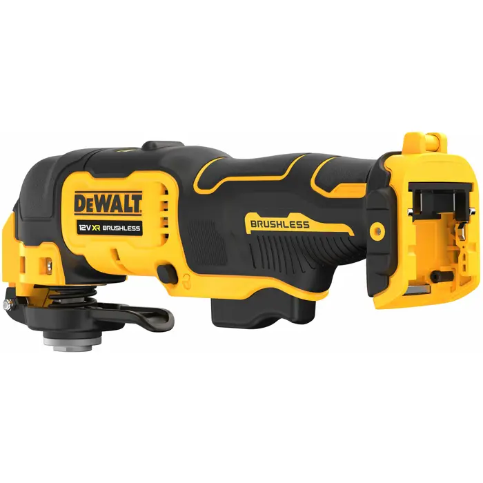 DEWALT DCS353NT cordless multi-tool, 12 volts, yellow/black, without battery and charger, in T STAK-Box II, 29-piece accessory set