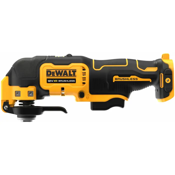 DEWALT DCS353NT cordless multi-tool, 12 volts, yellow/black, without battery and charger, in T STAK-Box II, 29-piece accessory set