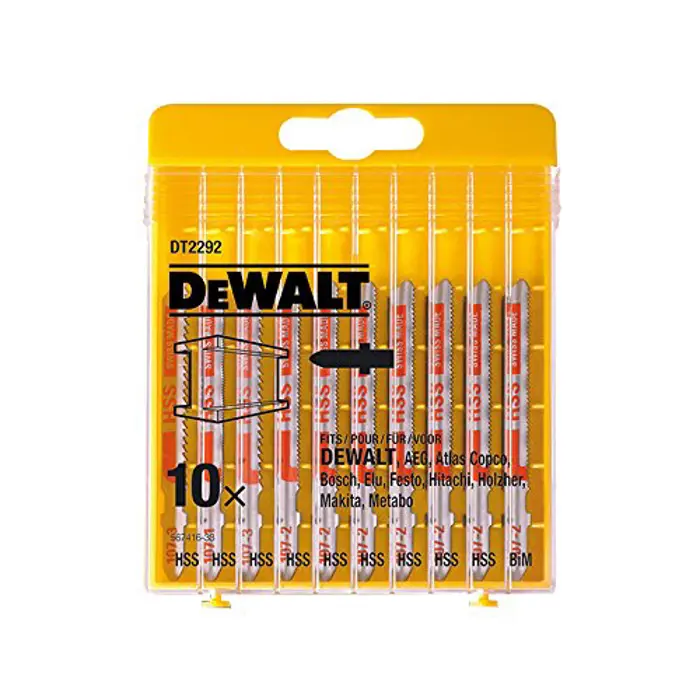 DeWalt DT2292-QZDeWalt JIGSAW BLADES - 10 Hhs METAL DT2292