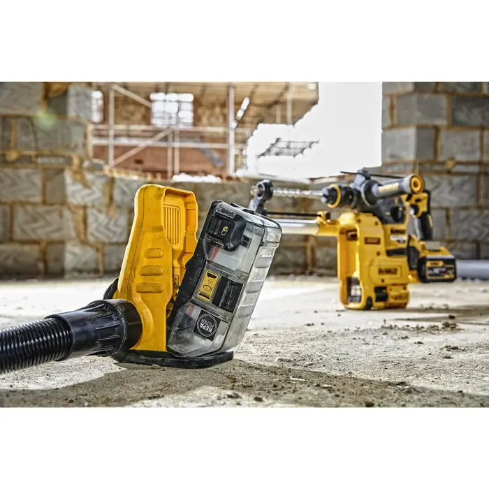 DEWALT Dust Box Extraction Adapter DWH079D, Vacuum Cleaner Attachment Black, for Dust Extraction Units D25303DH / D25304DH
