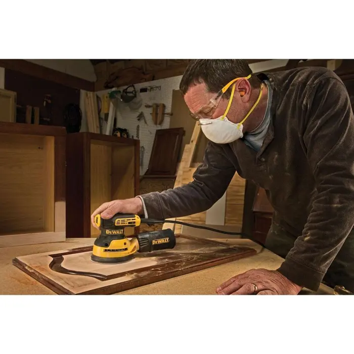 DeWALT DWE6423-QS portable sander Orbital sander 12000 OPM Black, Yellow 280 W