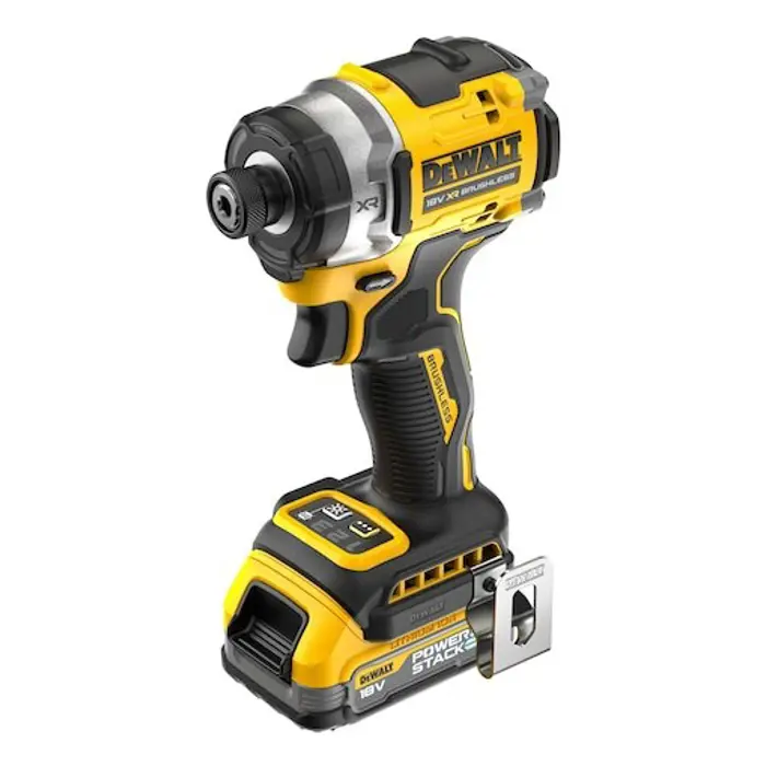 DEWALT. IMPACT SCREWDRIVER18V DCF860E2T 208Nm 2x1.7Ah POWERSTACK TSTAK