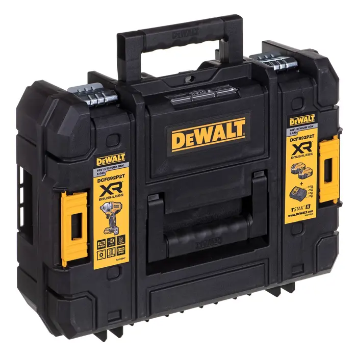 DEWALT KLUCZ UDAROWY 1/2" 18V 812Nm 2x5,0Ah 4-BIEGI TSTAK ZAPADKA DCF892P2T