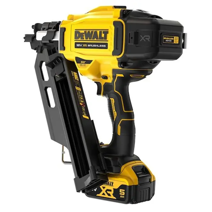 DEWALT. NAILER 18V DCN930P2 33° 64-90mm 2x5,0Ah