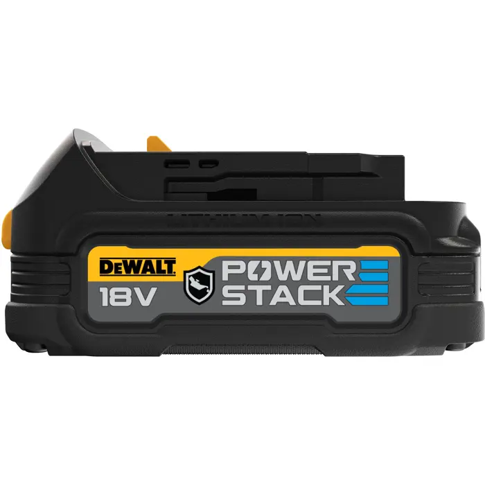 DEWALT Powerstack Battery DCBP034G, 18 Volt 1.7Ah black, housing protection against chemicals, acids and fuels