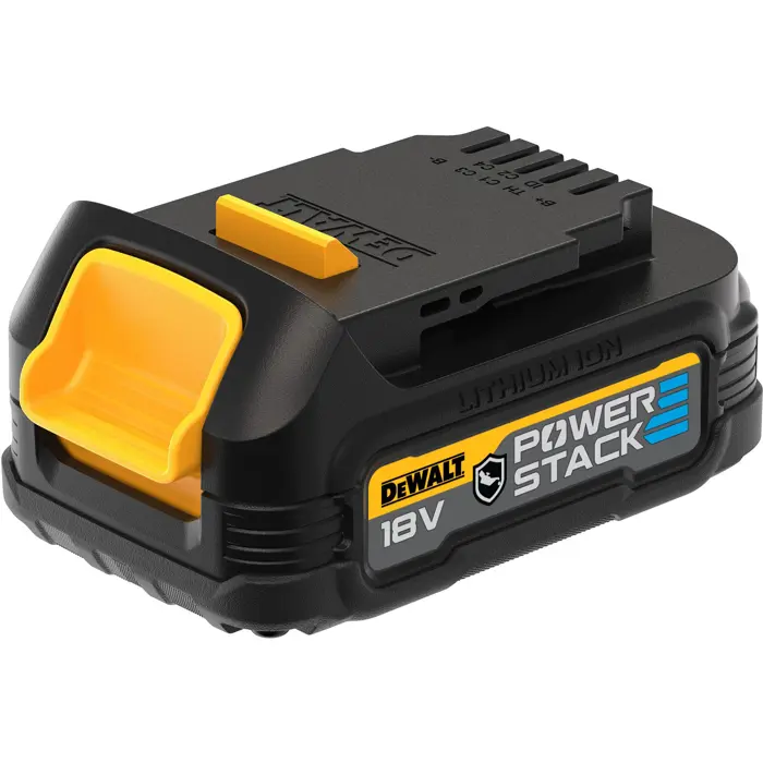 DEWALT Powerstack Battery DCBP034G, 18 Volt 1.7Ah black, housing protection against chemicals, acids and fuels
