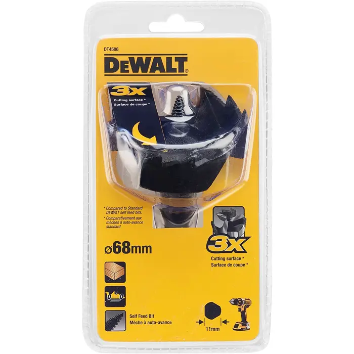 DeWALT rapid drill 68mm wood DT4586 - DT4586-QZ