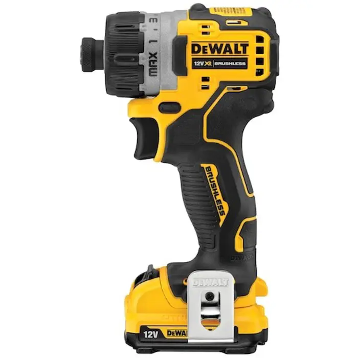 DEWALT. WKRĘTARKA 12V 1/4" DCF601D2 8Nm 2x2,0Ah