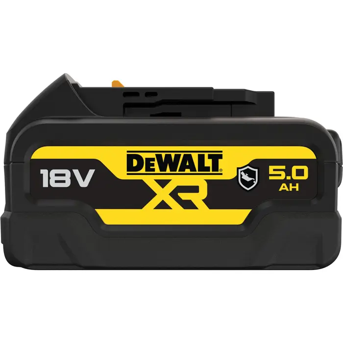 DEWALT XR Battery DCB184G, 18 Volt 5Ah black, housing protection against chemicals, acids and fuels